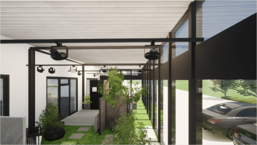 Planung eines Showrooms